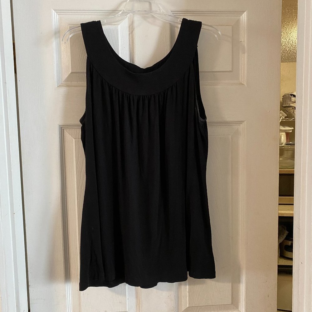 Dress Barn Black Dressy Top